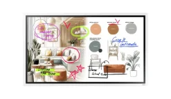 Samsung Flip WM65FX Écran tactile interactif 4K de 65 pouces pour une collaboration efficace