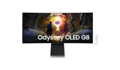Samsung Moniteur de jeu Odyssey OLED G8 G85SD Ultra WQHD 175 Hz de 34 pouces
