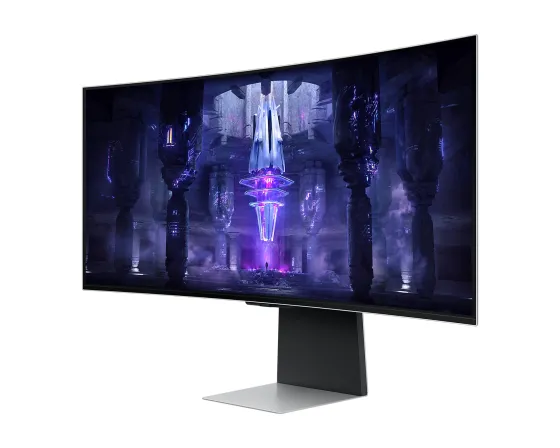 Samsung S34BG850SU 34" OLED Moniteur, 3440 x 1440 UWQHD, 175Hz, 0,03ms