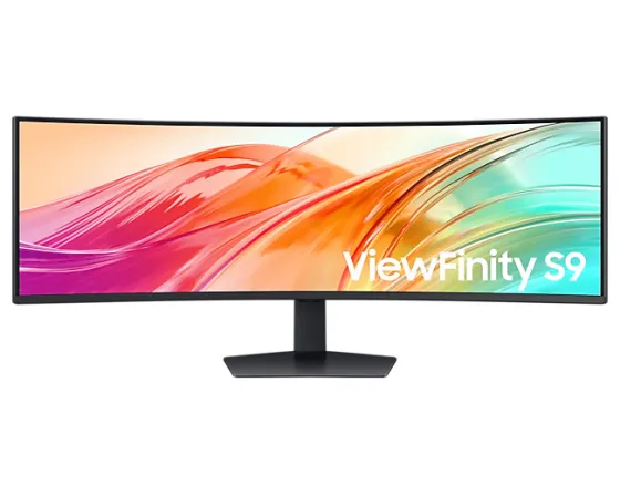 Samsung ViewFinity S9 S95UF moniteur DQHD de 49 pouces avec une image fluide à 120 Hz et une courbure puissante de 1000R