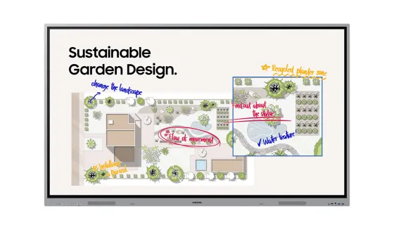 Samsung WE75FX Écran interactif de 75 pouces sans système d'exploitation