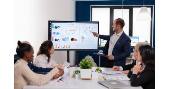 Sharp PN-L652B 65" Display tactile