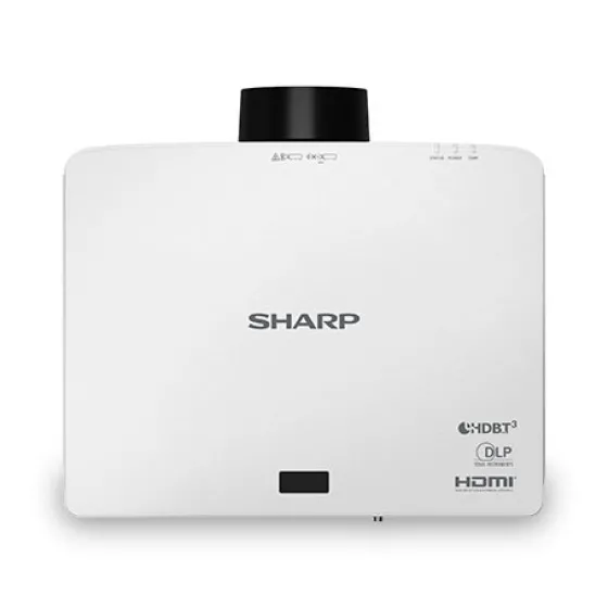 Sharp P601Q-W Vidéoprojecteur, 3840 x 2160 4K UHD, 6000 Lumen