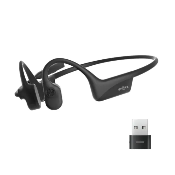 SHOKZ OpenComm2 UC - Mise à niveau 2025 - Casque | Oreille ouverte | USB-A