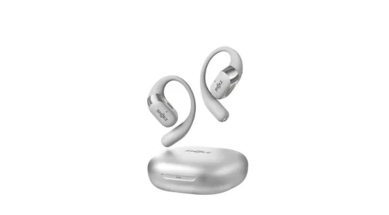 SHOKZ OpenFit 2+ Casque Bluetooth OpenFit 2+ à conception ouverte avec jusqu'à 48 heures d'autonomie | Gris