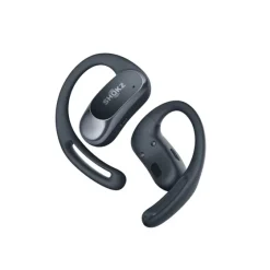 SHOKZ OpenFit Air Casque Bluetooth design à oreillettes ouvertes avec 28 heures d'autonomie | Couleur : Noir