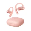 SHOKZ OpenFit Air Casque Bluetooth design à oreillettes ouvertes avec 28 heures d'autonomie | Couleur : Rose