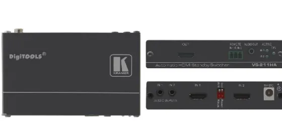 Sélecteur Automatique Kramer VS-211HA HDMI 2x1