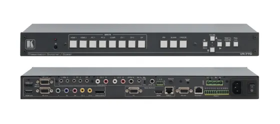 Sélecteur/Scaler Kramer VP-770/220V de Présentation ProScale™ 8 entrées avec sortie Speaker