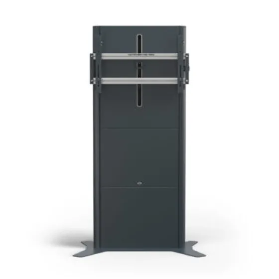 SMS Presence Floor - Support réglable en hauteur par moteur - Mise à jour 2021 - jusqu'à 98" | max. VESA 600x400 | Charge max. 150kg | gris foncé