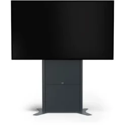 SMS Presence Floor Flipster - Pied réglable en hauteur par moteur avec fonction de rotation - mise à jour 2021 - jusqu'à 84" | max. VESA 400x400 | charge admissible 50kg | gris foncé
