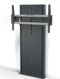 SMS Presence Wall/Floor - Support mural au sol réglable en hauteur par moteur - mise à jour 2021 - jusqu'à 98" | max. VESA 1000x600 | charge max. 150kg | gris foncé