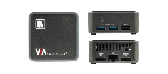 Solution de présentation sans fil Kramer VIA Connect² pour les applications de collaboration et de conférence