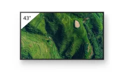 Sony FW-43BZ35P Écran professionnel de 43 pouces avec norme Deep Black Non-Glare et protection contre la poussière IP5X