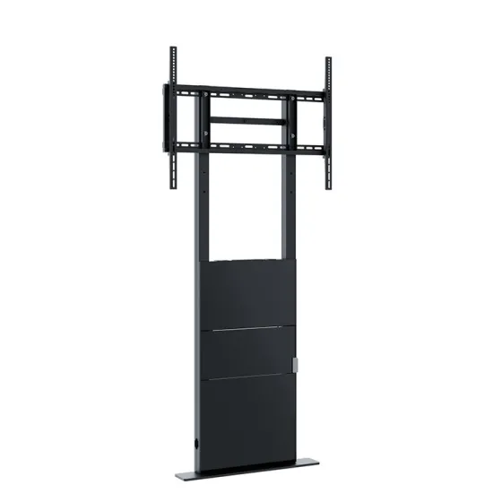 Support colonne fixe Hagor Pro-Tower Wall - 55"-86", noir (fixation murale/sol)