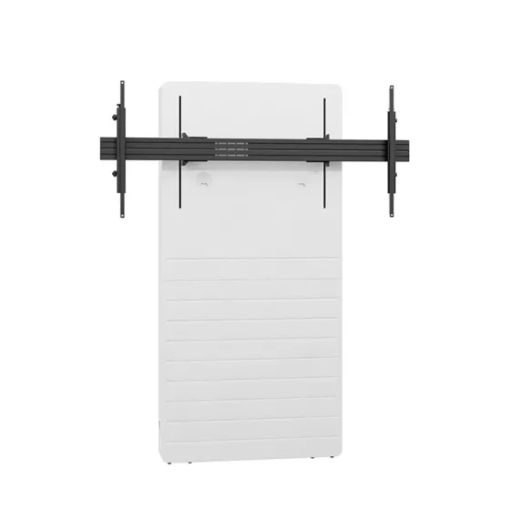 Support colonne fixe Hagor réglable en hauteur électriquement - version corps large - pour Cisco WebEx Board Pro 75" (fixation murale/sol)