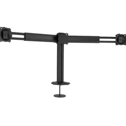 Support de bureau Chief K3G310B pour 3x1 écrans de 30" - noir (réglable en hauteur et inclinable)