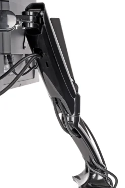 Support de bureau iiyama DS3002C-B1 à bras pneumatique articulé, pour 2 écrans