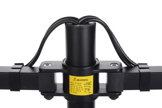 Support de bureau iiyama DS1002D-B1 sur pied, pour 2 écrans