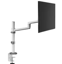 Support de bureau Neomounts DS60-425WH1 pour écran 27" - blanc (inclinable, rotatif et pivotant)