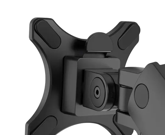 Support de bureau Neomounts DS70S-950BL1 pour écran incurvé 17"-49" - noir (inclinable, rotatif et pivotant)