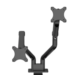 Support de bureau Neomounts DS70S-950BL2 pour deux écrans de 17