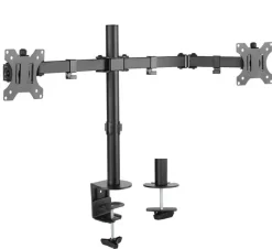 Support de bureau Neomounts FPMA-D550DBLACK pour 2 écrans jusqu'à 32
