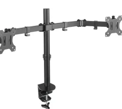 Support de bureau Neomounts FPMA-D550DBLACK pour 2 écrans jusqu'à 32