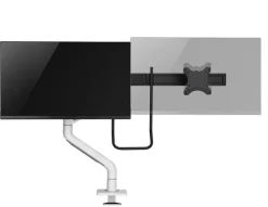 Support de bureau Neomounts DS75S-950WH2 pour 2 écrans de 17