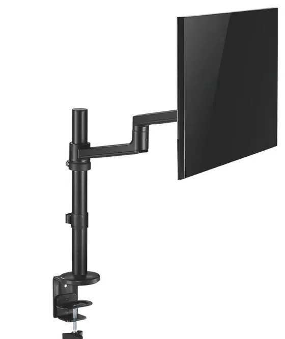 Support de bureau Neomounts DS60-425BL1 pour écran de 27" - noir (inclinable, rotatif et pivotant)