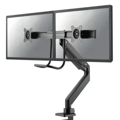 Support de bureau Neomounts NM-D775DXBLACK pour deux écrans jusqu'à 32" | 8 kg (par écran)