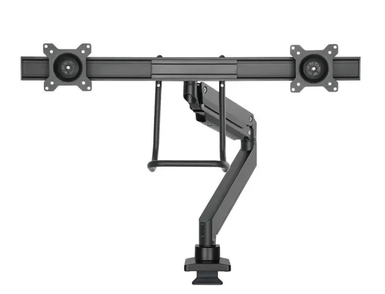 Support de bureau Neomounts NM-D775DXBLACK pour deux écrans jusqu'à 32" | 8 kg (par écran)