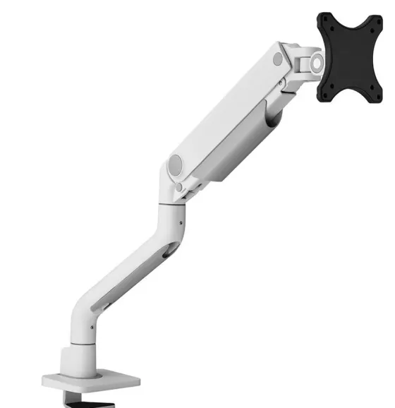 Support de bureau Neomounts DS70S-950WH1 pour écran 17"-49" - blanc (inclinable, rotatif et pivotant)