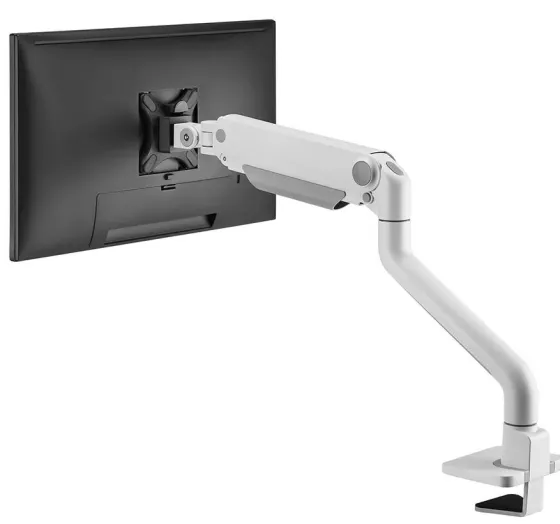 Support de bureau Neomounts DS70S-950WH1 pour écran 17"-49" - blanc (inclinable, rotatif et pivotant)