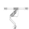 Support de bureau Neomounts DS75-450WH2 pour deux écrans de 17"-32" - blanc