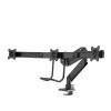 Support de bureau Neomounts NM-D775DX3BLACK pour trois écrans plats jusqu'à 27" | 6 kg (par écran)