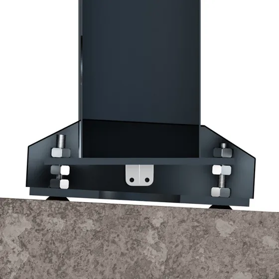 Support d'extérieur fixe Hagor ScreenOut® OH 75 pour série OH 75 (paysage)