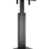 Support fixe sur pied Chief LFAUB réglable en hauteur manuellement - 40"-80", noir
