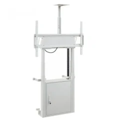 Support Hagor HP Twin Lift FW-W réglable en hauteur électriquement pour montage mural 55-86" | max. VESA. 900x600 | charge max. 120 kg | blanc