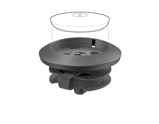 Support Logitech pour Rally Mic Pod