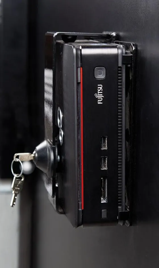 Support Mini PC celexon pour support pour Display pour Fujitsu Esprimo Q-Série (Q556- 558-910-957)