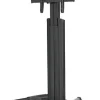 Support mobile Chief MPAUB Medium Fusion réglable en hauteur manuellement - 37"-55", noir