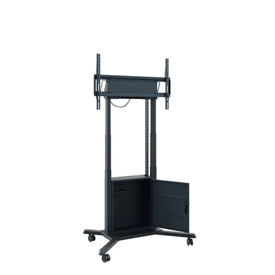 Support mobile Hagor HP Twin Lift M-B réglable en hauteur électriquement - 55"-86"