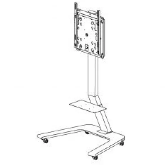 Support mobile Hagor ST SA Flip II 5788 pour Samsung Flip WM65R - 65" (pivotant 90°)