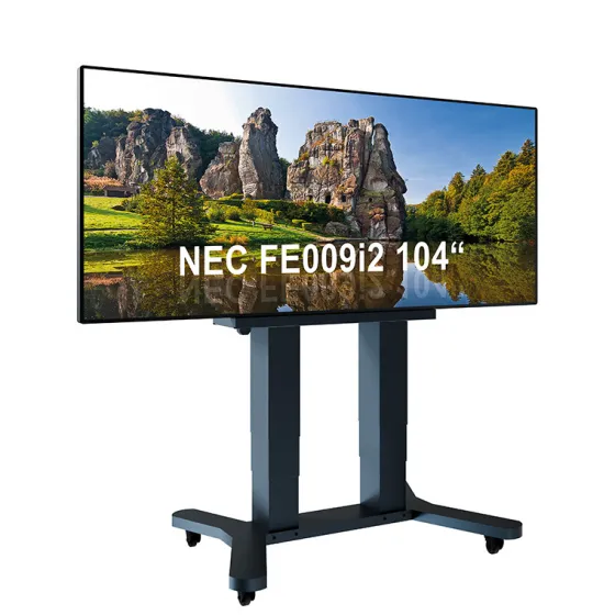 Support mobile LED-SMH Hagor réglable en hauteur électriquement - pour NEC FE009i2 104"