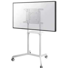 Support mobile Neomounts NS-M1250WHITE - 37"-70" (inclinable 5° et pivotant 90°), blanc