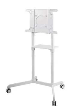 Support mobile Neomounts NS-M1250WHITE - 37"-70" (inclinable 5° et pivotant 90°), blanc