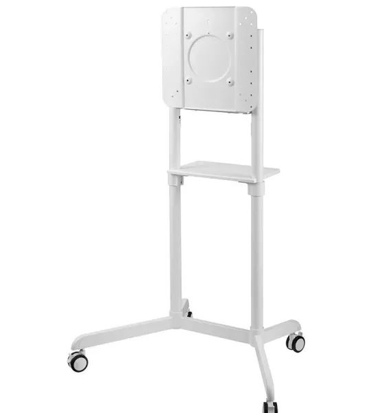 Support mobile Neomounts NS-M1250WHITE - 37"-70" (inclinable 5° et pivotant 90°), blanc