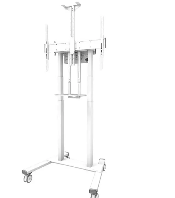 Support mobile Neomounts FL55-875WH1 réglable en hauteur électriquement - 55"-100", Blanc