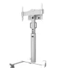 Support mobile Neomounts FL50S-825WH1 réglable en hauteur manuellement - 37"-75", Blanc